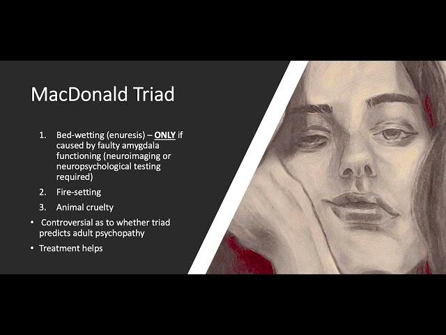 MacDonald Triad: What Counselors need to know