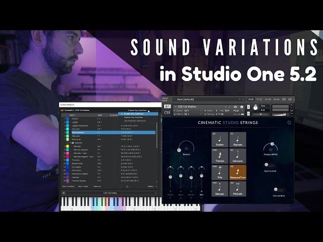 Studio One 5.2 - Creating Sound Variations from scratch | PreSonus Studio One Tutorial