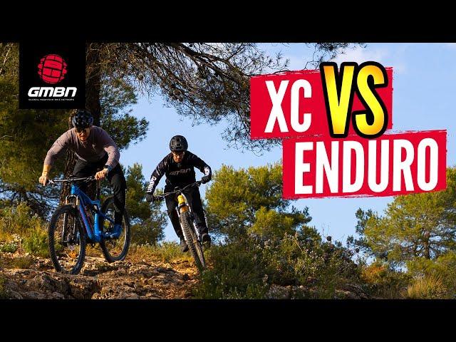 XC Vs Enduro | What's Faster Up Then Down?