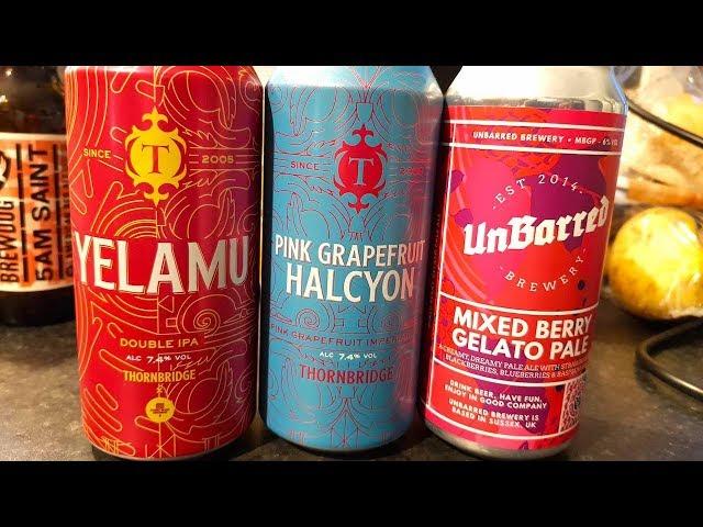 {Live Stream} Drinking Thornbridge Pink Grapefruit Halcyon With Hopzine & Pint Sized