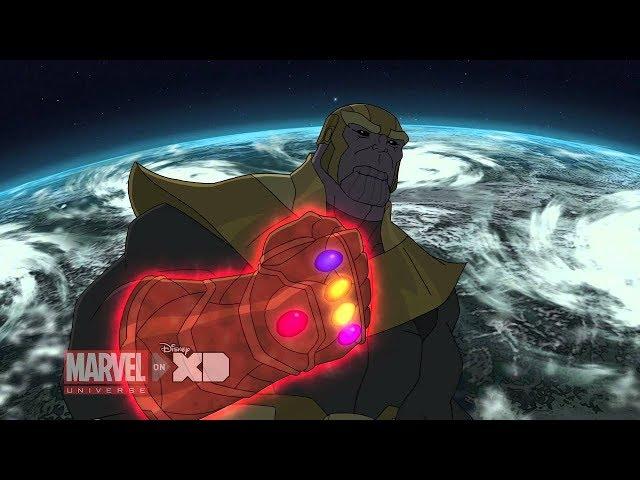 The Avengers vs Thanos | Avengers Assemble: S2E13