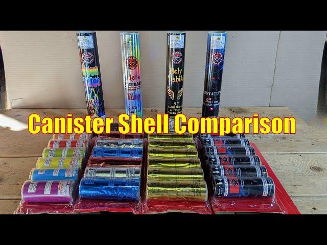 Raccoon Canister Shell Comparison! (Four Kits)