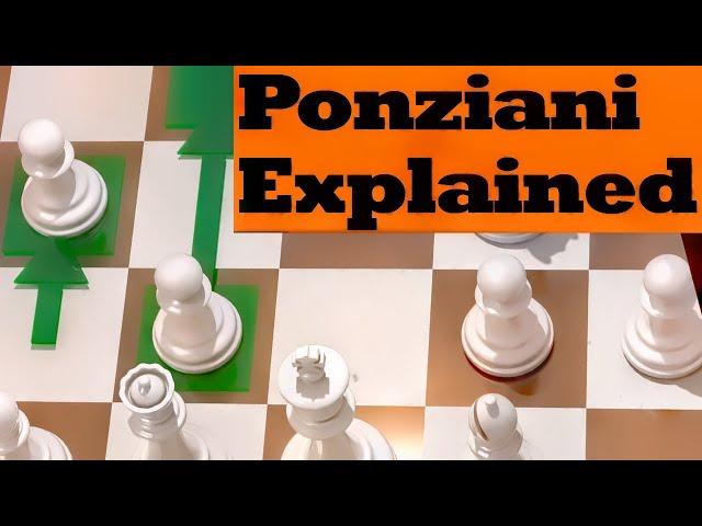 The Ponziani Scheme: It's Legal | Chess Openings Explained