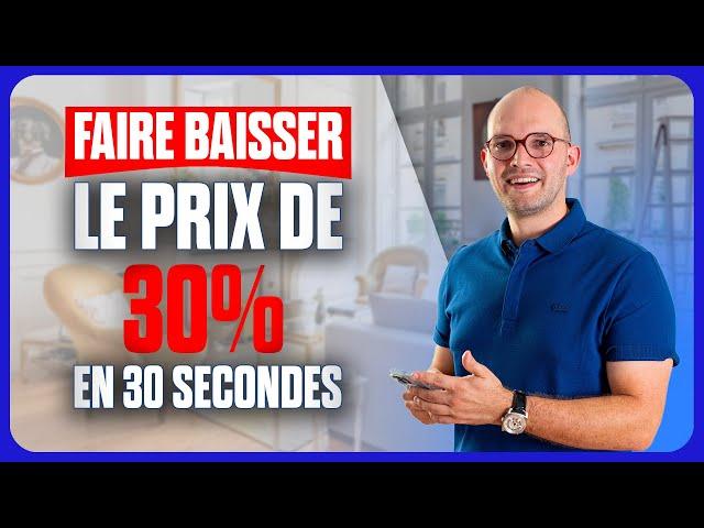 Comment NÉGOCIER un bien immobilier ? (3+1 TECHNIQUES de PRO) 