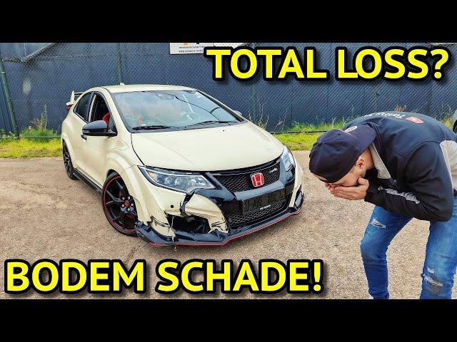 "GECRASHTE" HONDA CIVIC TYPE R MET SCHADE GEKOCHT! WIJ GAAN HEM MAKEN!