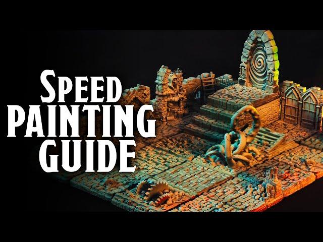 Death x Tiles - Speed Painting Guide