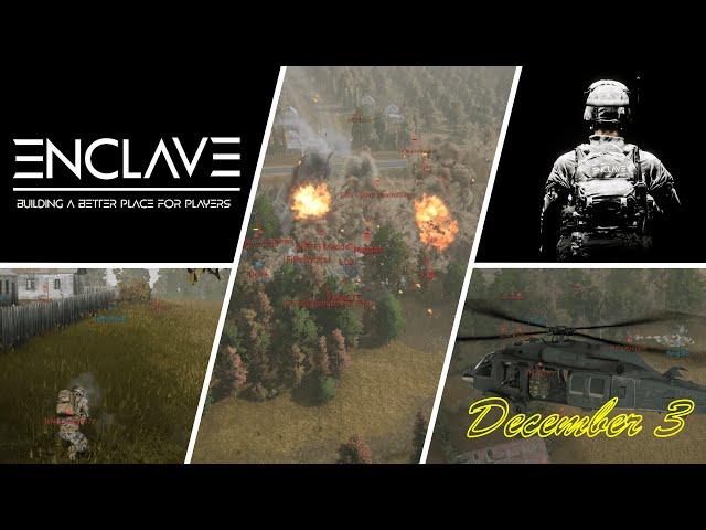 SQUAD | Enclave | December 3 | Yehorivka | Battle Cam°