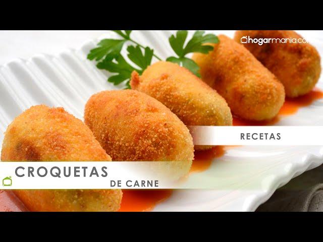 Las mejores CROQUETAS de CARNE ️ ¡Receta de aprovechamiento! ‍ con Karlos Arguiñano