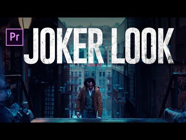 Joker Cinematic Look under 2 MINS | TUTORIAL PLUS FREE JOKER LUT