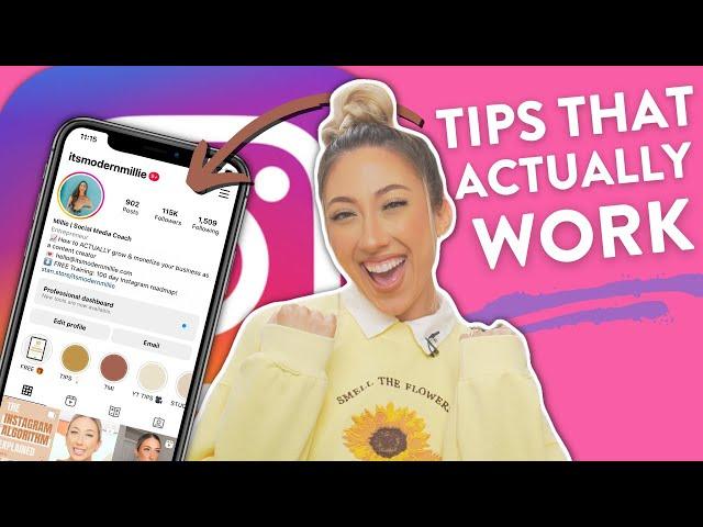 5 INSTAGRAM TIPS THAT NEVER FAIL | GROW on Instagram, INCREASE engagement, & BEAT the algorithm 