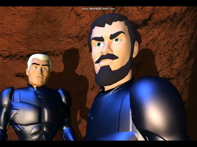 Jonny Quest and Jessie Bannon enter QuestWorld as their fathers