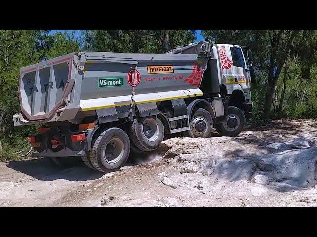 Trucks off road! All wheel drive trucks TATRA, KAMAZ, 5TON, KRAZ work in off road conditions!