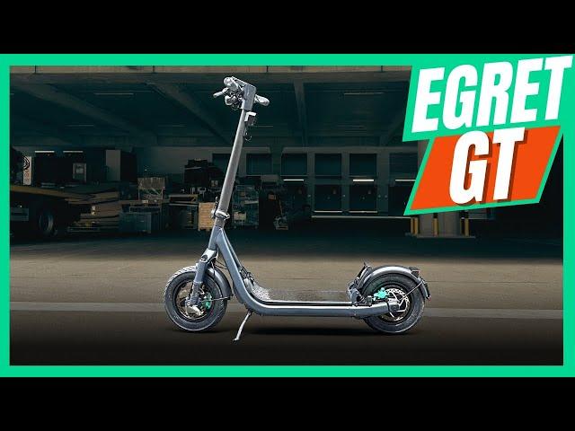  EGRET GT - 22KM/H - FAHRTEST!  E-Scooter Neuheit | Egret GT jetzt mit Federung! #escooter #egret