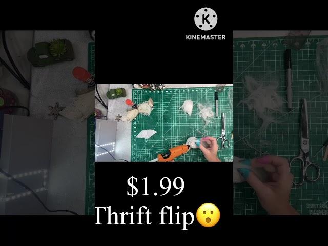 Kirkands dupe.Christmas bird thrift flip you won’t believe!