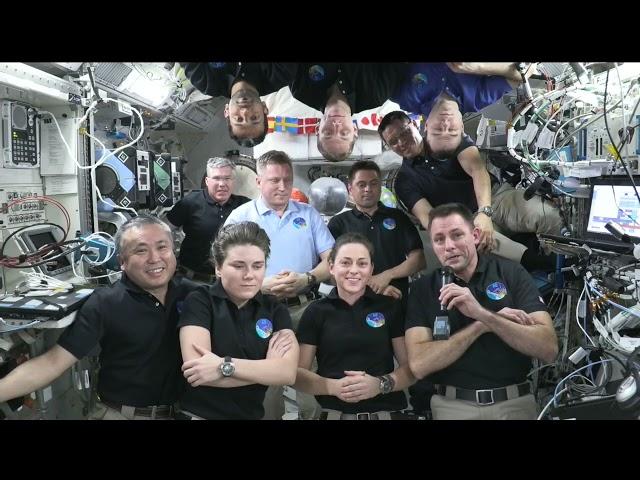 Expedition 68 NASA’s SpaceX Crew-5 Space Station Farewell Remarks - March 8, 2023