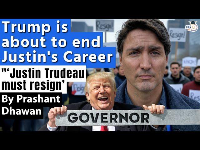 Trump is about to end Justin's Career | Huge Change in Canada will have a huge impact on India