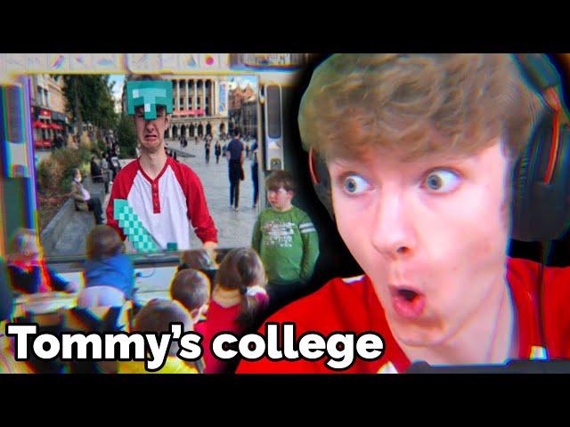 How Tommy's COLLEGE found his channel... | Dream SMP | Storytime