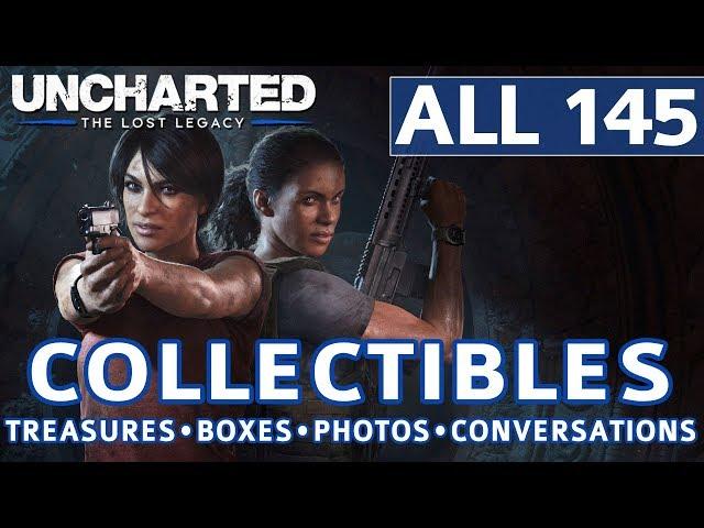 Uncharted The Lost Legacy - All Collectibles Locations (Treasures, Photos, Lockboxes, Conversations)