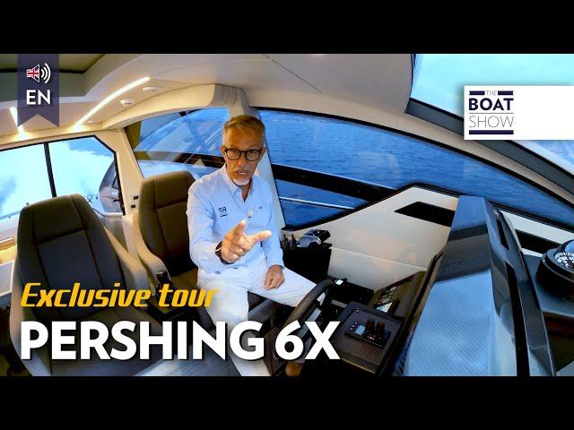 [ENG] PERSHING 6X - Exclusive Yacht Tour and Review - The Boat Show