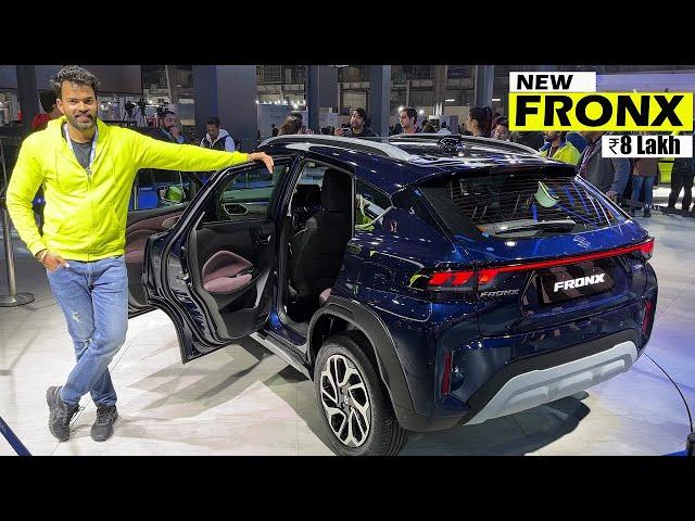 All New Nexa Fronx Alpha - Booking Open | ₹8 Lakh- Baleno Crossover | Detailed Review