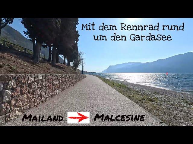 Rennradtour in Italien: von Mailand rund um den Gardasee // Teil 1