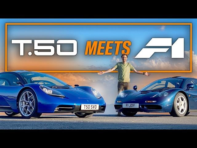 EXCLUSIVE: GMA T.50 finally meets McLaren F1 | Henry Catchpole - The Driver's Seat