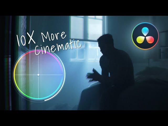 5 Tips & Tricks For 10X MORE CINEMATIC Color Grading in Davinci Resolve 19