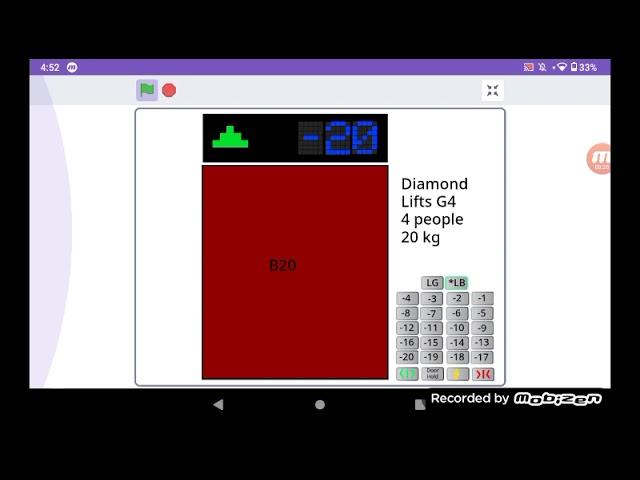 Diamond Lifts G4 Elevator on Scratch (Modernized by Hyundai) - Credit from@TheTimmynatoRex