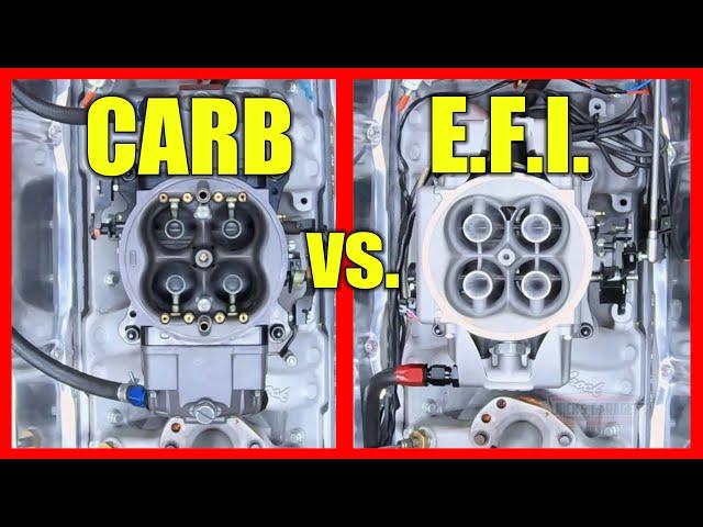 Carburetor vs. E.F.I. on Small Block Chevy on the Dyno!