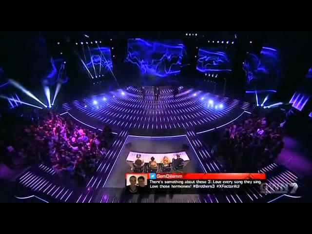 The X Factor Australia 2014   Live Show 5   Top 9   Brothers 3