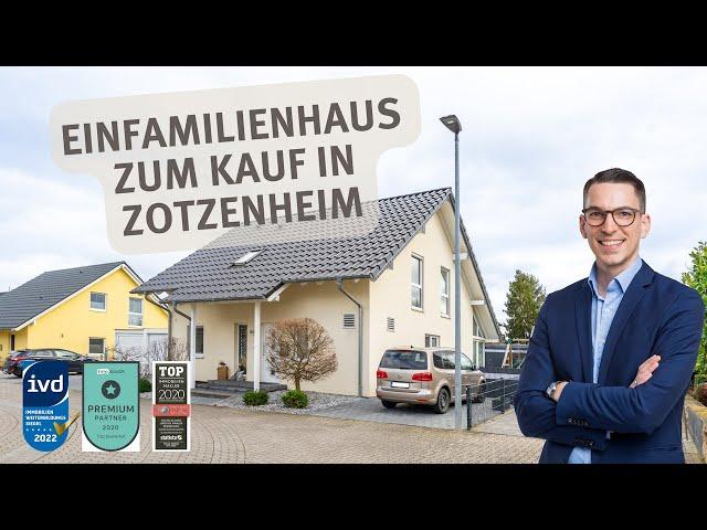 Neuwertiges Einfamilienhaus mit großem Garten zum Kauf in Zotzenheim