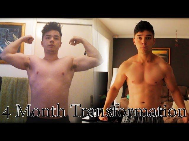 4 Month Body Transformation (Weight Loss)