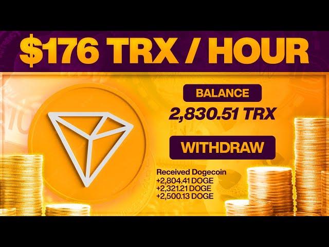 Earn $170/hr in TRX with This FREE Mining Method! | Alastron Secrets Revealed No Investment Needed!