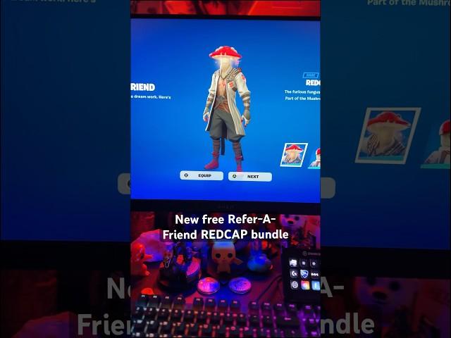 Free REDCAP Bundle - Fortnite