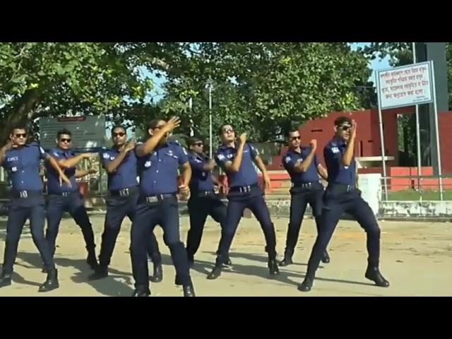 Bangladesh police viral dance video