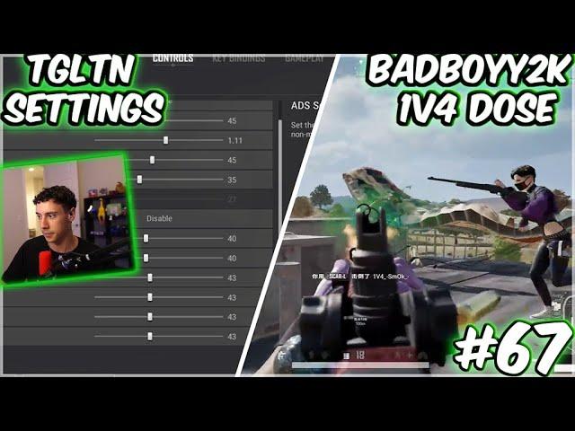 Tgltn Pubg Settings & 1v4 Plays | PUBG : Daily Funniest, Epic & WTF Moments of Streamers! KARMA #67