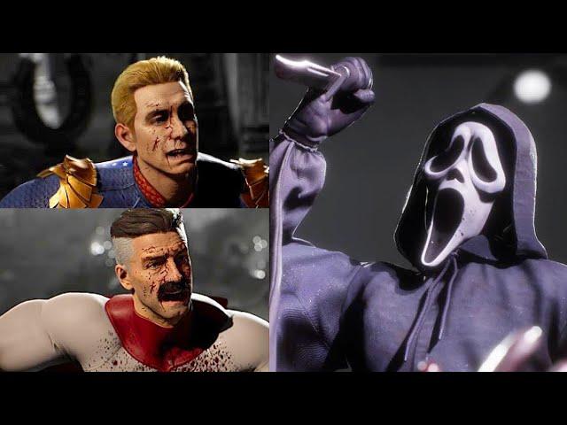 MK1 Ghostface Jumpscares Everyone - Mortal Kombat 1