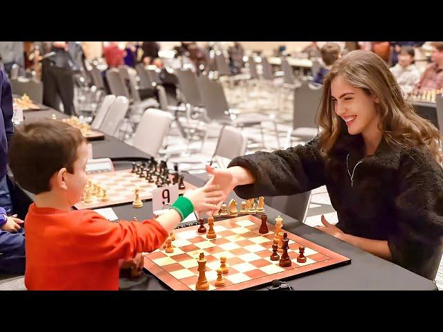 8 Year Old Kid DESTROYS a Chess Master