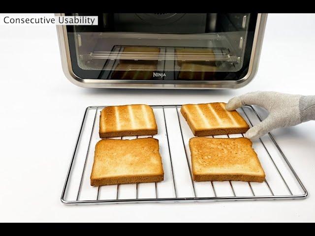 Ninja Foodi XL Pro Air Fryer Toaster Oven In-depth Review: Toast Test