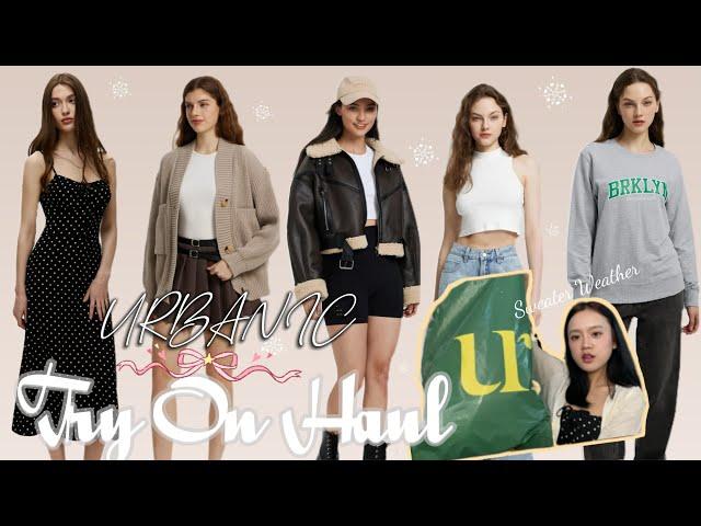 Urbanic Haul || Try on Haul|| Sweater Weather ️