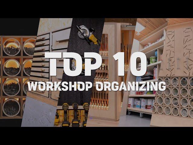 DIY workshop organizing TOP 10 / DIY