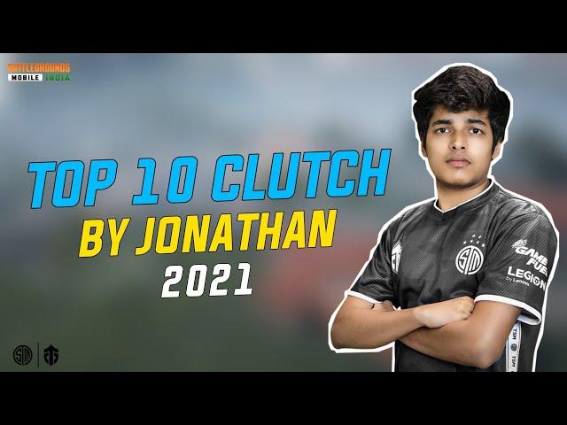 Top 10 Clutch By Tsm Jonathan | Best Clutches By Jonathan Gaming in PUBG Mobile