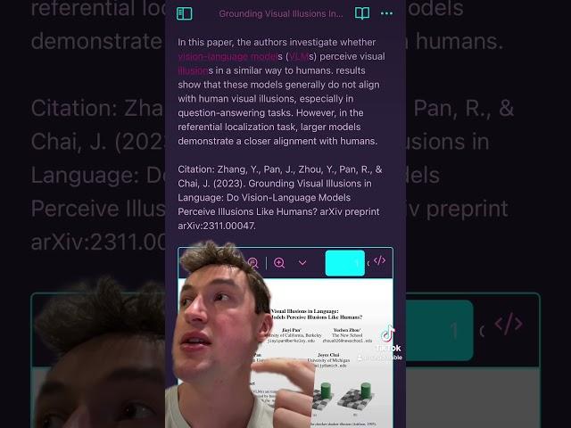 do language models see visual illusions? https://arxiv.org/pdf/2311.00047.pdf #ai #illusion