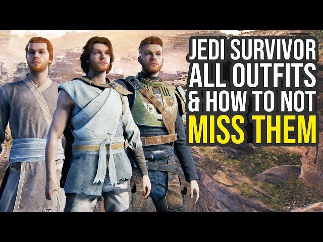 Star Wars Jedi Survivor All Outfits & How To Not Miss Them (Star Wars Jedi Survivor Outfits)