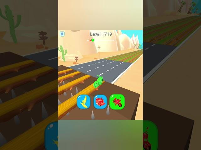 Shape shifting2 game level #1719   hyper casual game #shapeshifting  #gameplay #gaming #shortvideo