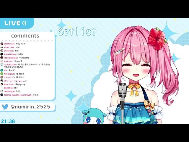 *namirin admitting to watching something before starting the stream... [Utaite/VTuber]