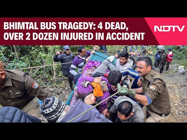 Uttarakhand Tragedy | 4 Dead, Over 2 Dozen Injured In Bhimtal Bus Accident