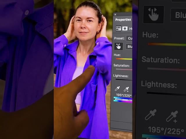 Change Colors Effortlessly in Photoshop! #Shorts