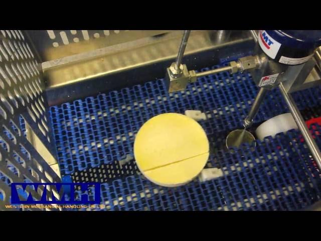 WMH Waterjet Cheese Cake Cutting