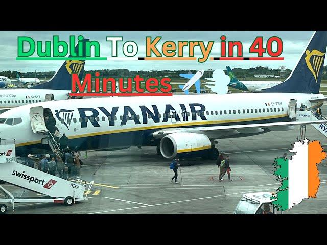 Dublin To Kerry Airport in Only 40 minutes?    4K